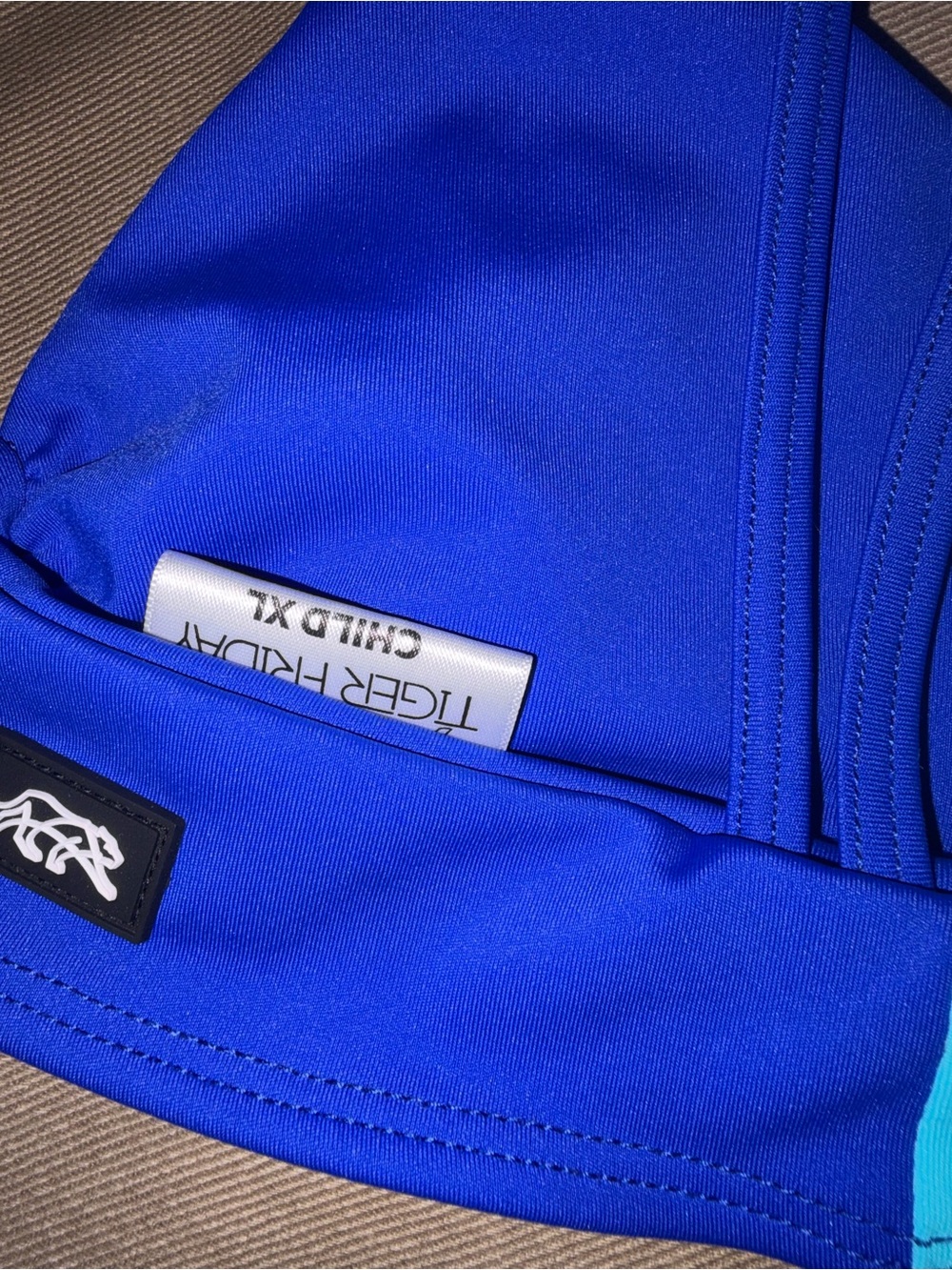 Tiger Friday Blue Colorblock Dance Set Child XL / AXS - Picture 4 of 6